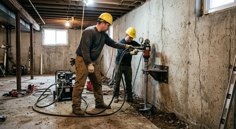Basement Stabilization in Antioch, CA
