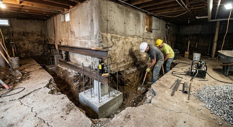 Basement Underpinning in Antioch, CA