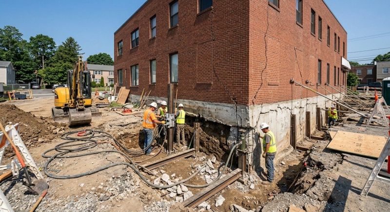 Building Foundation Repair in Orinda, CA