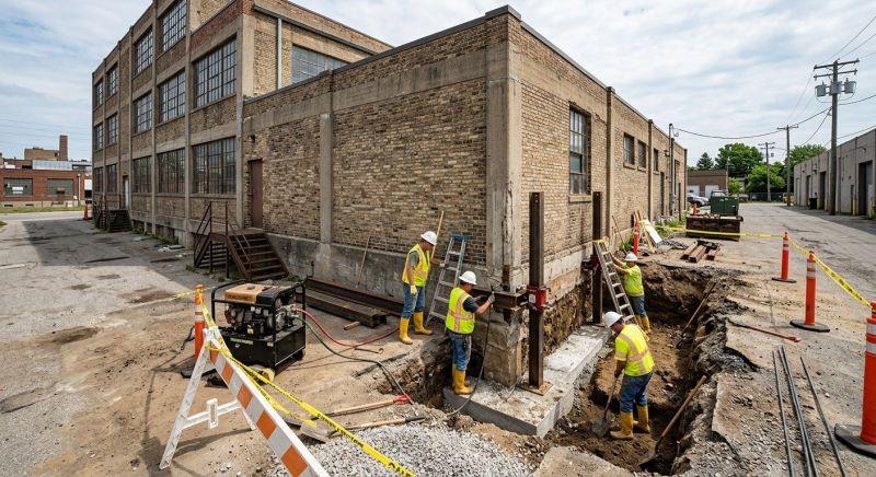 Commercial Foundation Repair in Antioch, CA