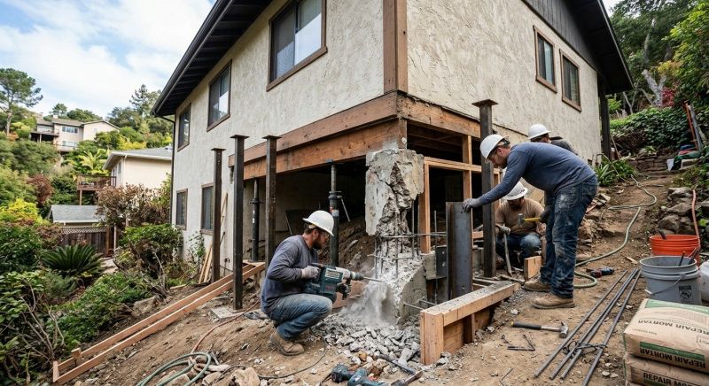 Concrete Foundation Repair in Rio Vista, CA