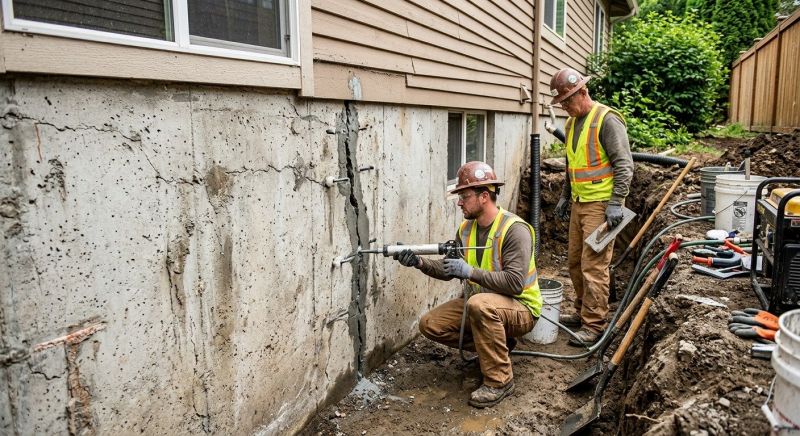 Cracked Foundation Repair in Vallejo, CA