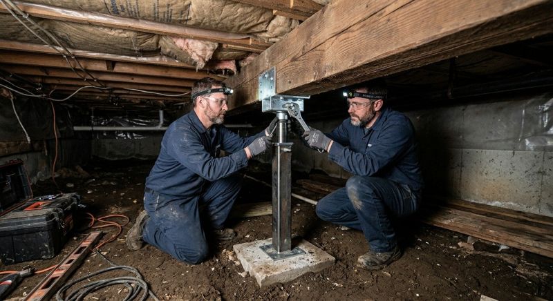 Crawlspace Foundation Repair in Pleasant Hill, CA