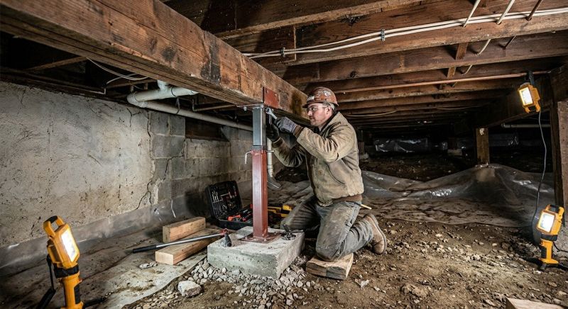 Crawlspace Foundation Repair in Pleasant Hill, CA