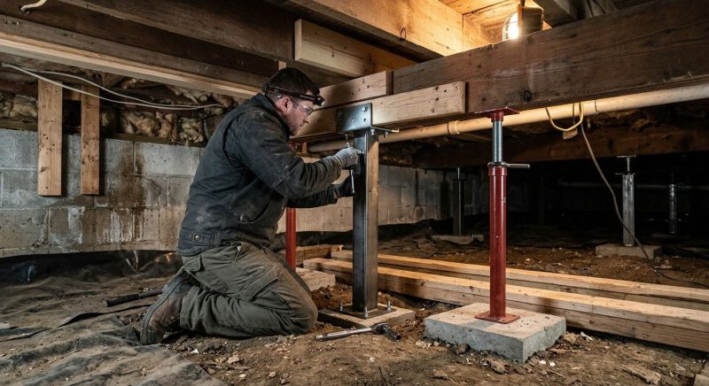 Crawlspace Structural Repair in Antioch, CA