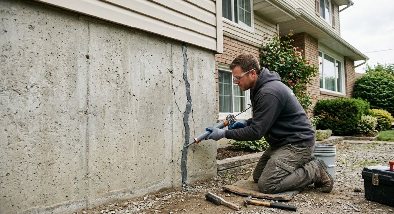 Foundation Crack Sealing in Antioch, CA