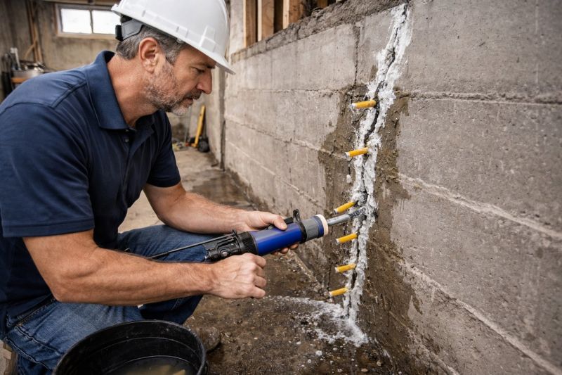Foundation Crack Sealing in Antioch, CA