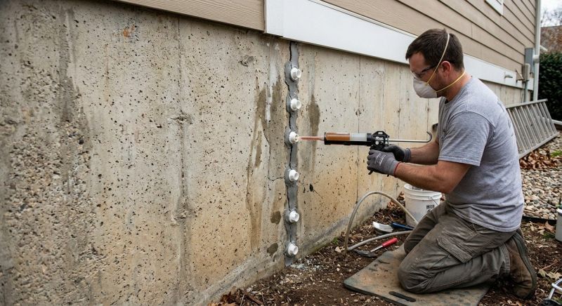 Foundation Crack Sealing in Antioch, CA