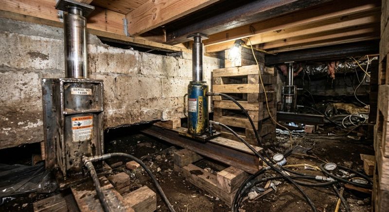 Foundation Jacking in Fairfield, CA