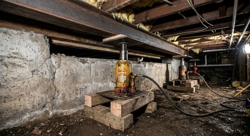 Foundation Jacking in Pleasant Hill, CA