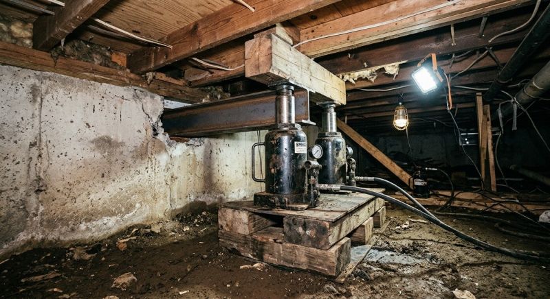 Foundation Jacking in Solano County, CA
