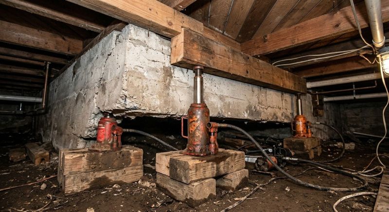 Foundation Jacking in Travis Afb, CA