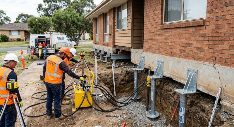 Foundation Jacking in Walnut Creek, CA