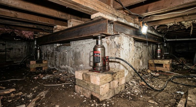 Foundation Jacking in Walnut Creek, CA