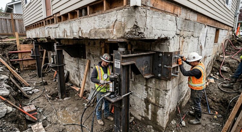 Foundation Lifting in Castro Valley, CA