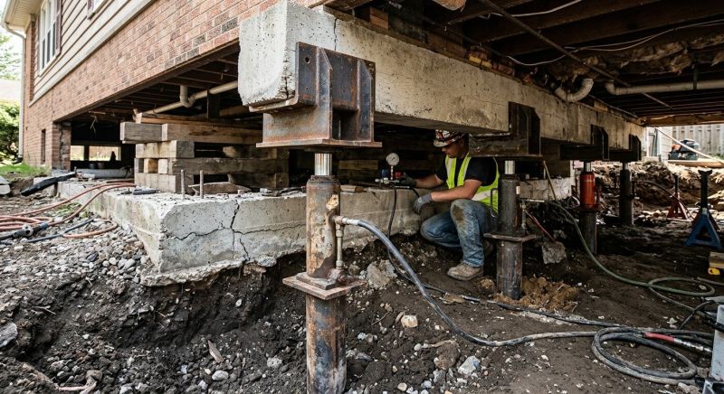 Foundation Lifting in Livermore, CA