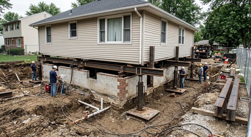 Foundation Lifting in Orinda, CA