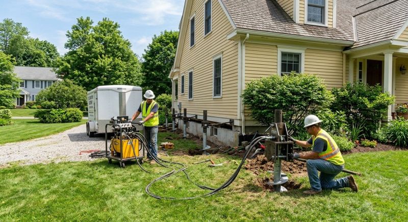 Foundation Lifting in Pleasanton, CA
