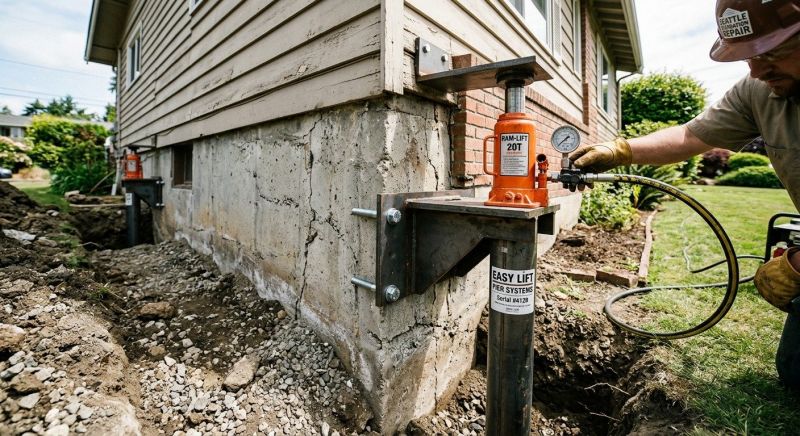 Foundation Lifting in Solano County, CA