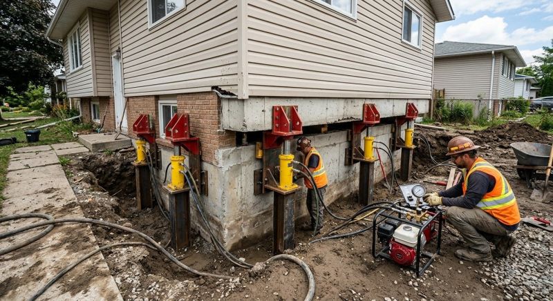 Foundation Lifting in Walnut Creek, CA