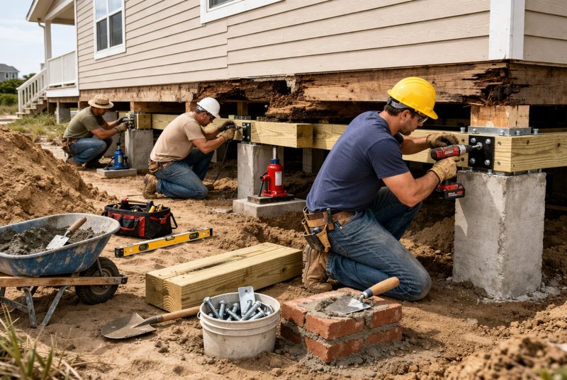 Foundation Raising in Rio Vista, CA