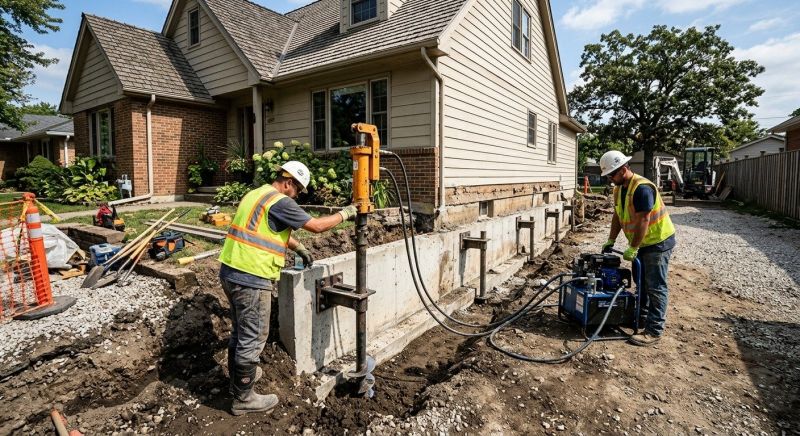 Foundation Stabilizing in Fairfield, CA