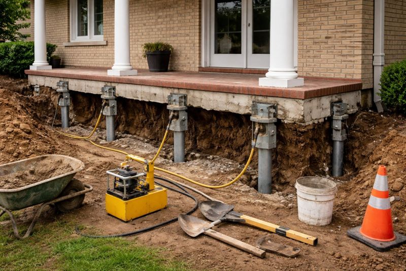Foundation Stabilizing in Oakley, CA