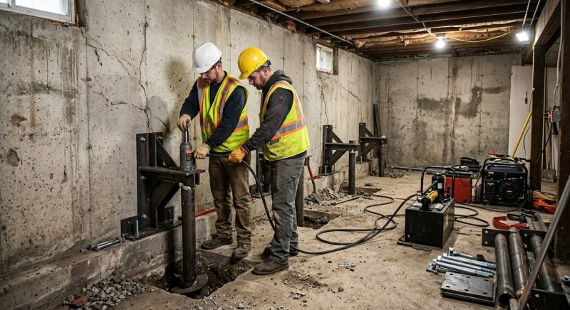 Foundation Stabilizing in Orinda, CA