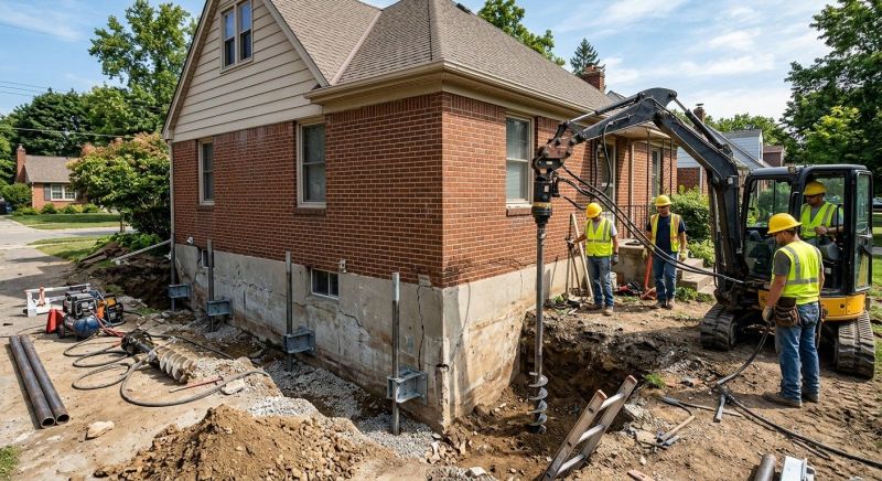 Foundation Stabilizing in Suisun City, CA