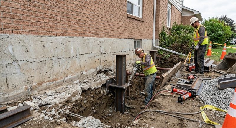 Foundation Structural Repair in Martinez, CA