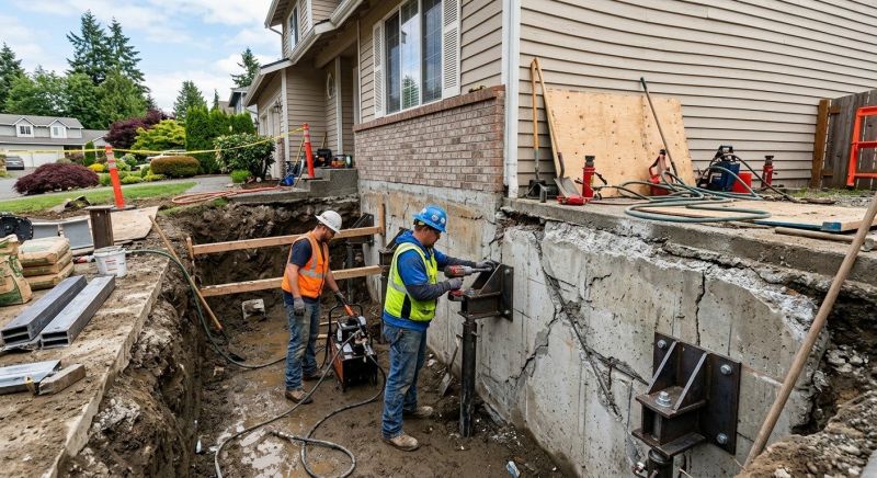 Foundation Structural Repair in Pleasant Hill, CA