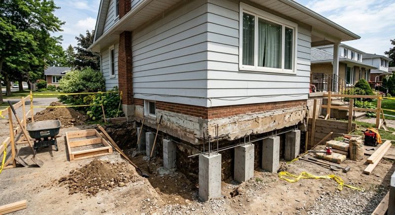 Foundation Underpinning in Antioch, CA