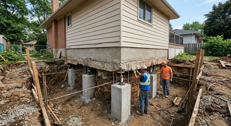 Foundation Underpinning in Antioch, CA