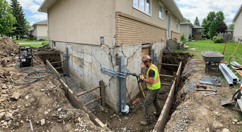 House Foundation Repair in Orinda, CA