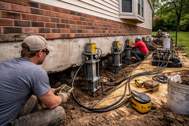 Settling Foundation Service in Vallejo, CA