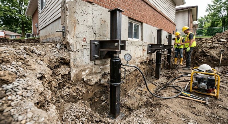 Sinking Foundation Lifting in Antioch, CA