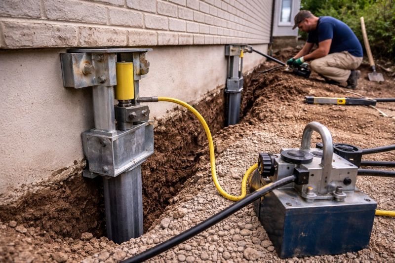 Sinking Foundation Repair in Danville, CA