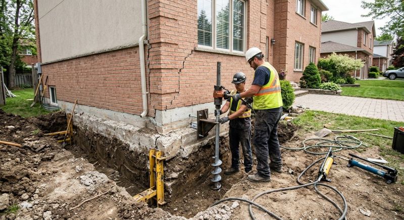 Sinking Foundation Repair in Pittsburg, CA