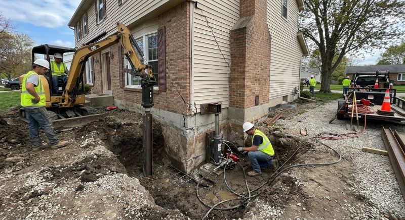 Sinking Foundation Repair in San Ramon, CA