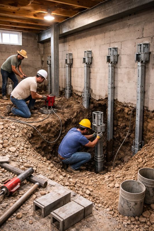 Structural Underpinning in Antioch, CA