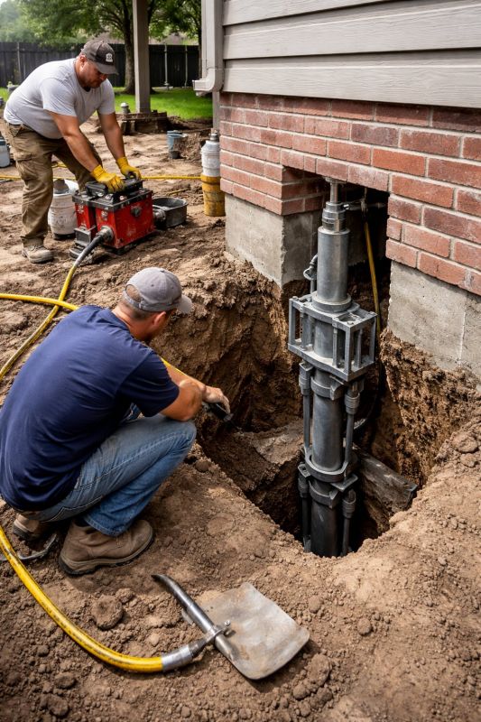 Structural Underpinning in Antioch, CA