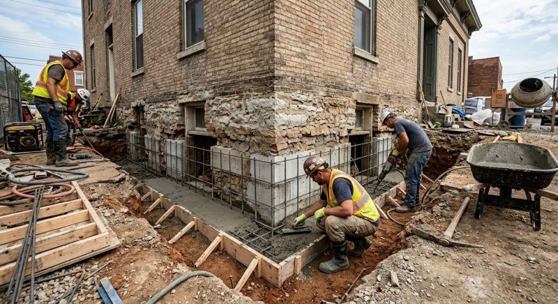 Structural Underpinning in Antioch, CA