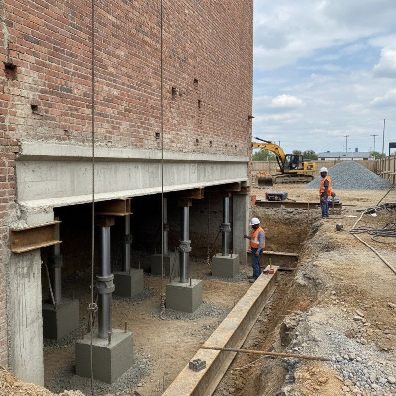 Structural Underpinning in Antioch, CA