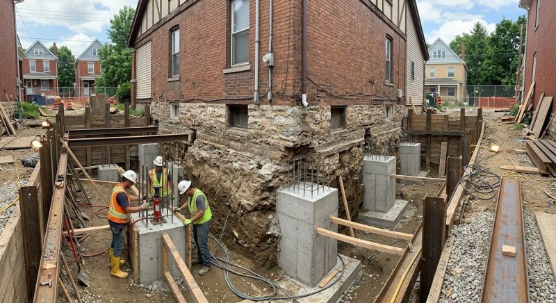 Structural Underpinning in Antioch, CA